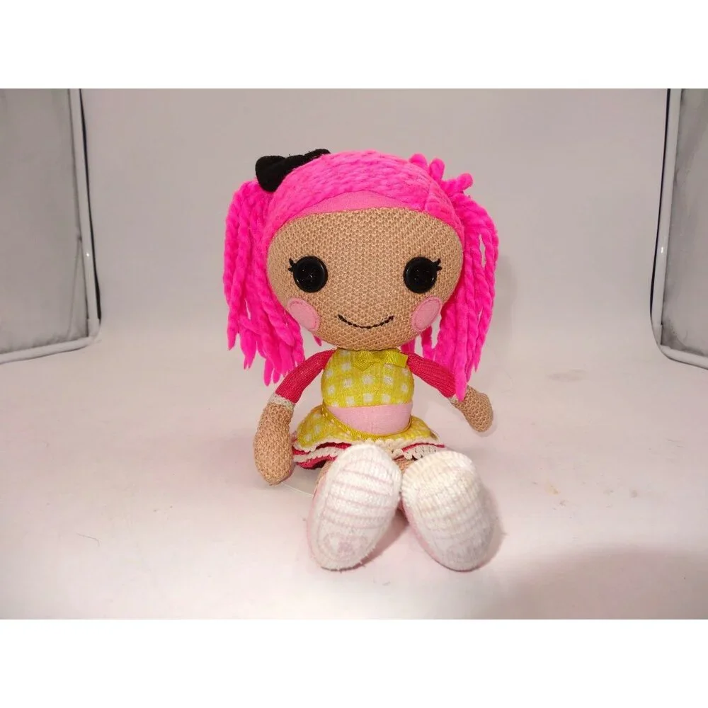 Lalaloopsy Crumbs Sugar Cookie super silly party Crocheted soft body doll‎